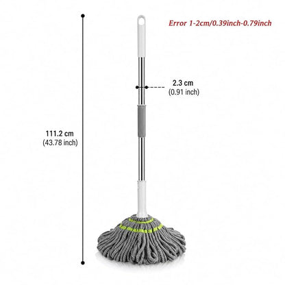 Microfiber Twist Mop for Floor Cleaning