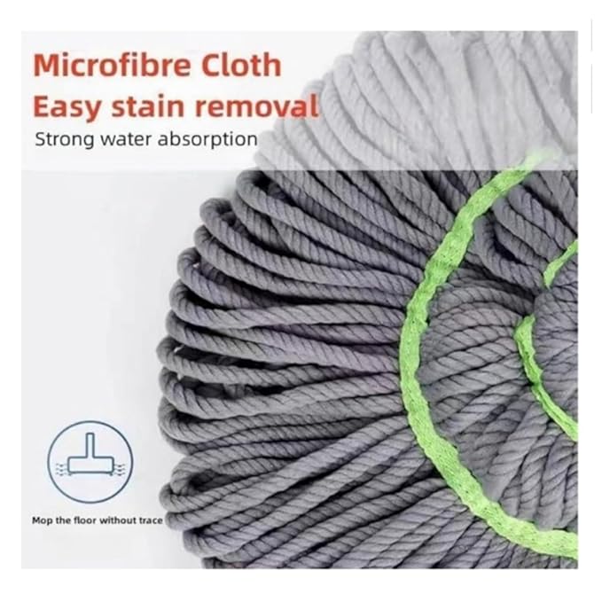 Microfiber Twist Mop for Floor Cleaning